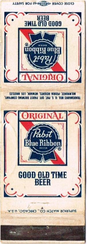 Pabst Blue Ribbon Beer Dupe