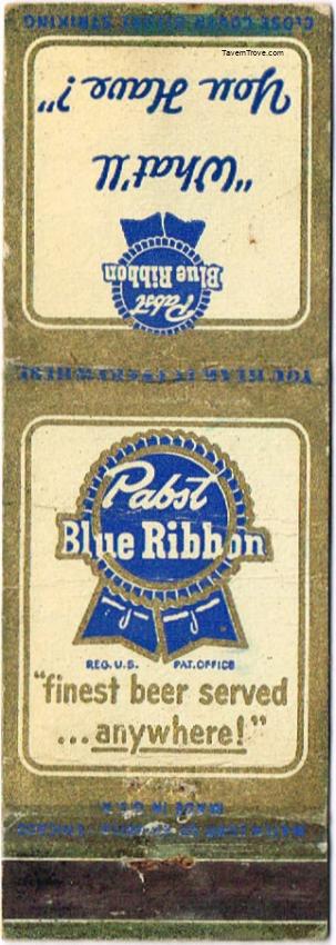 Pabst Blue Ribbon Beer Dupe