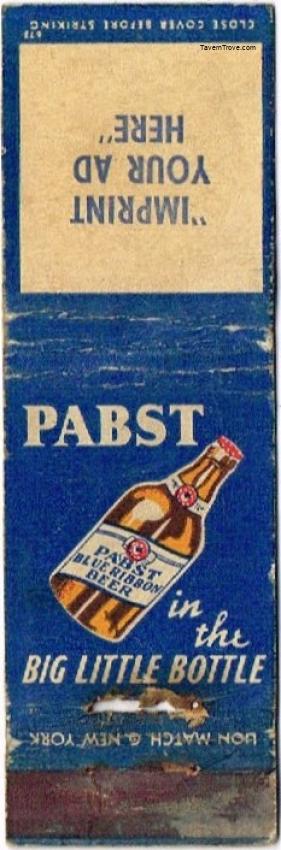 Pabst Blue Ribbon Beer Dupe