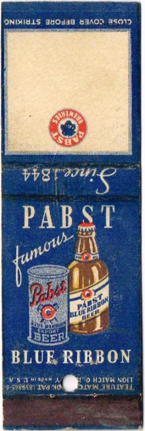 Pabst Blue Ribbon Beer Dupe