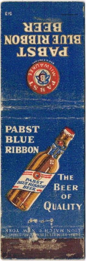 Pabst Blue Ribbon Beer Dupe