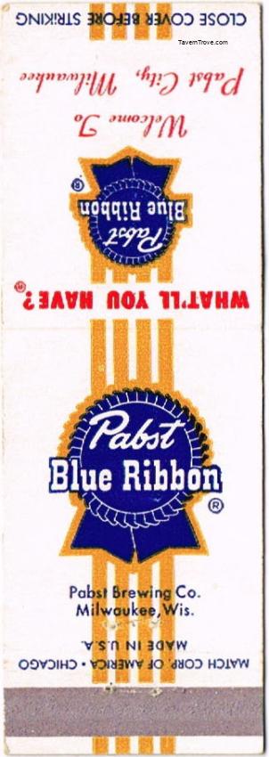 Pabst Blue Ribbon Beer Dupe