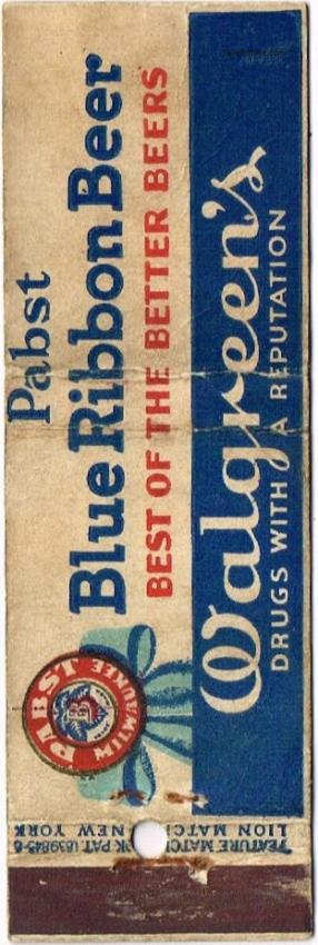 Pabst Blue Ribbon Beer Dupe 