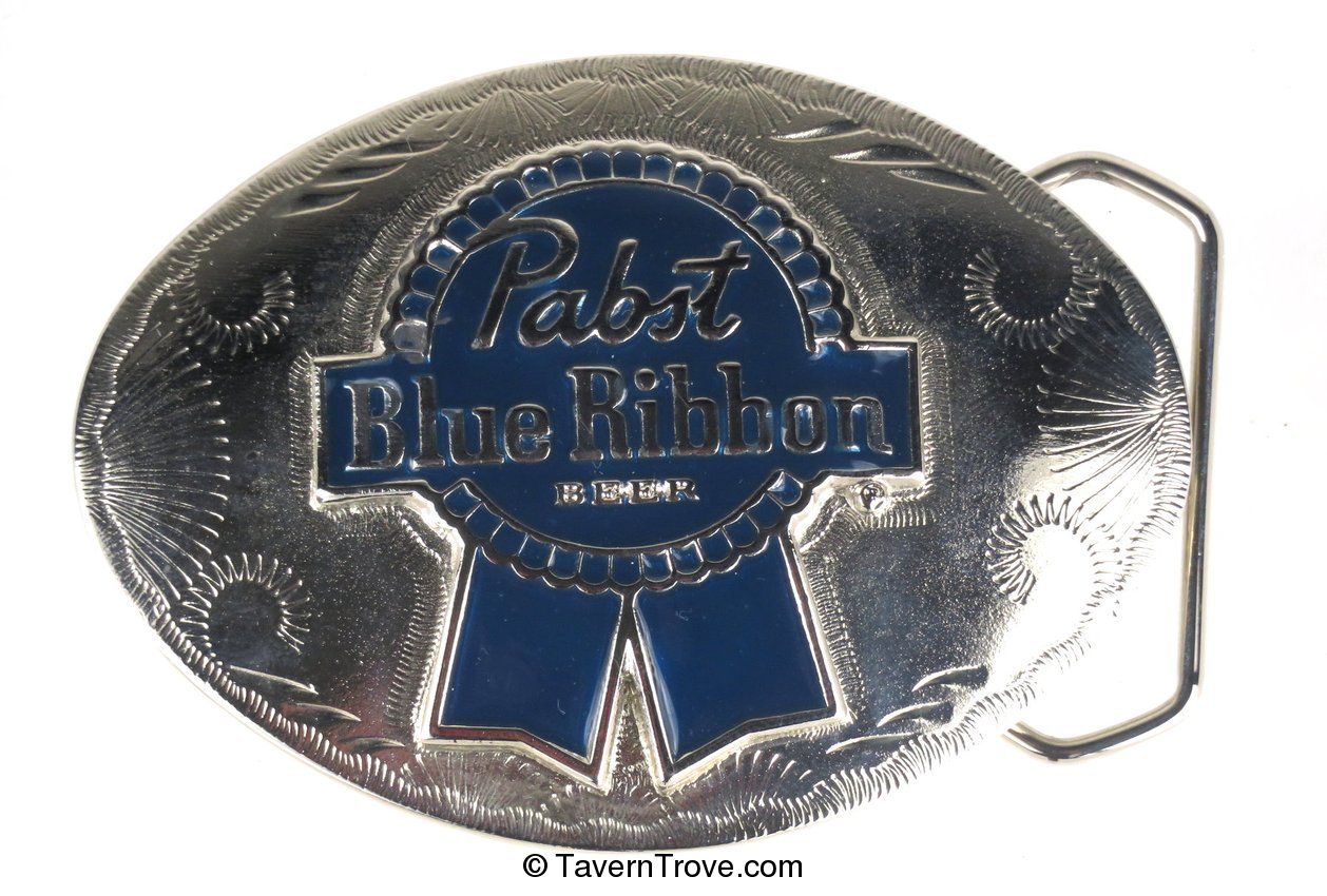 Pabst Blue Ribbon Beer Heavy Western Chrome