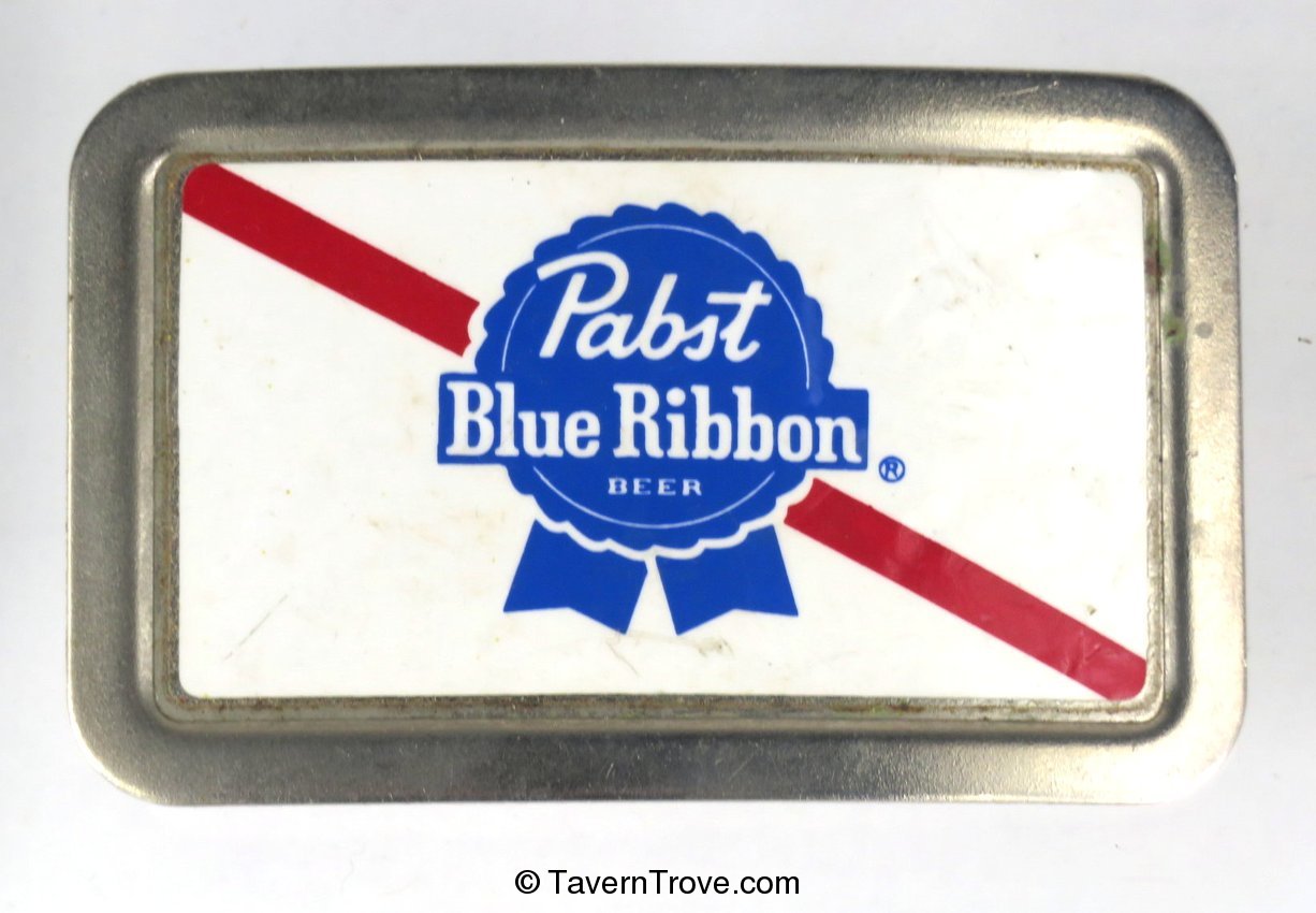 Pabst Blue Ribbon Beer Metal w/decal