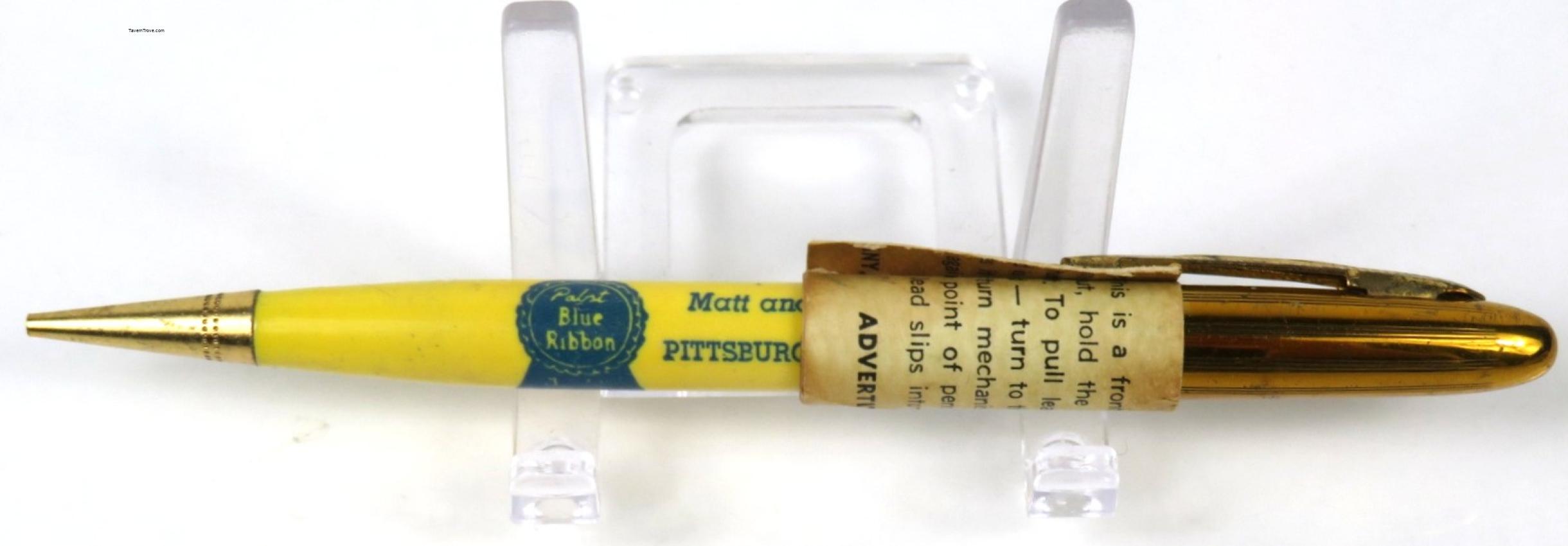 Pabst Blue Ribbon Beer Pittsburg Kansas