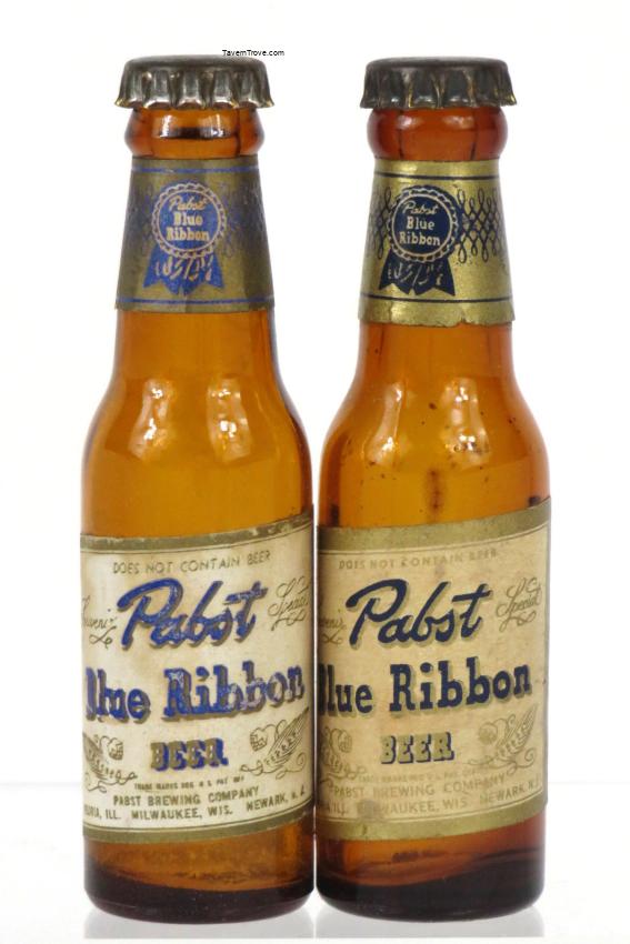 Pabst Blue Ribbon Beer Set of Two