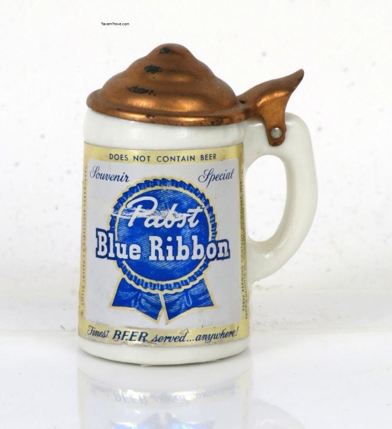 Pabst Blue Ribbon Beer White