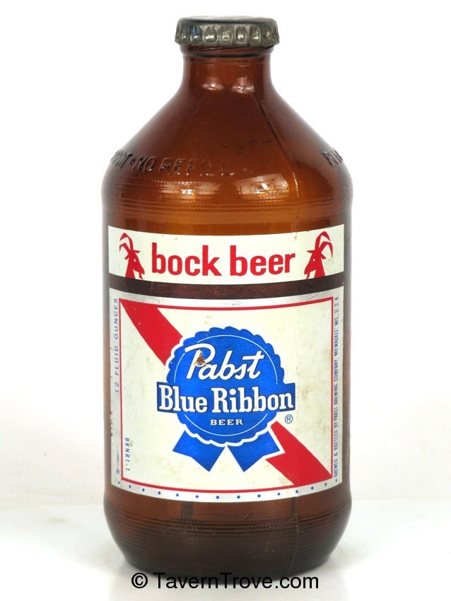 Pabst Blue Ribbon Bock Beer