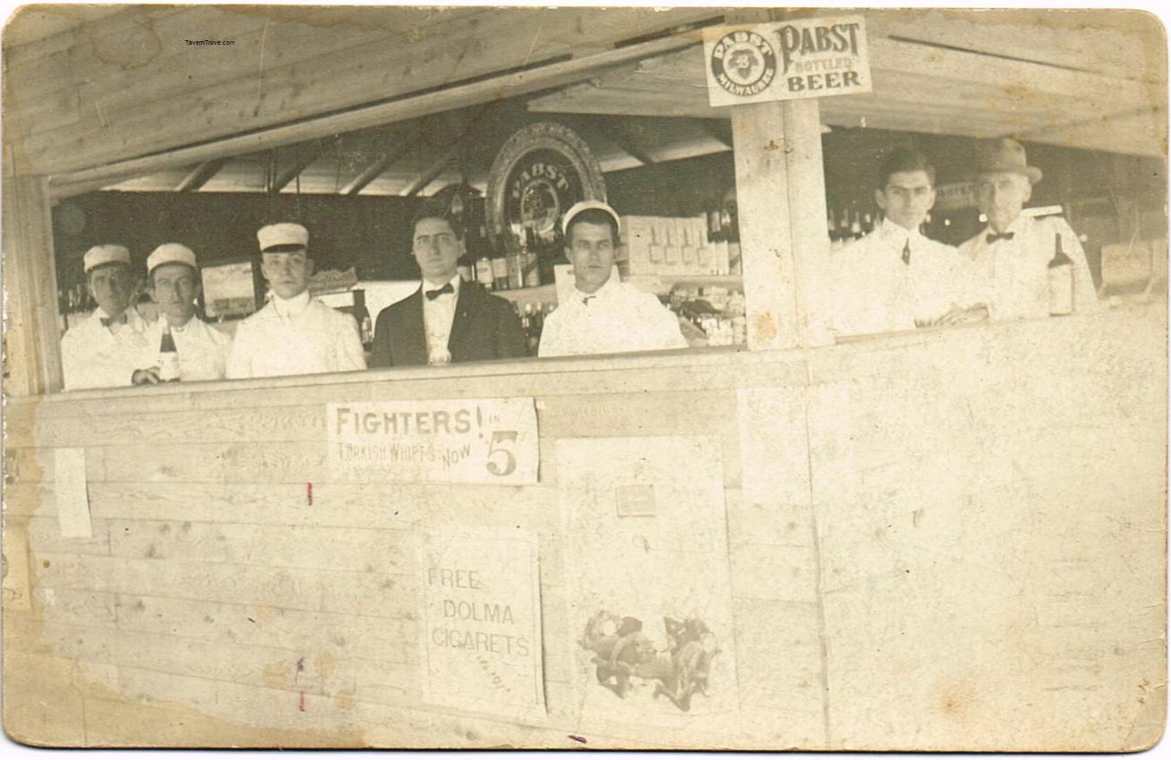 Pabst Bottled Beer Signs RPPC