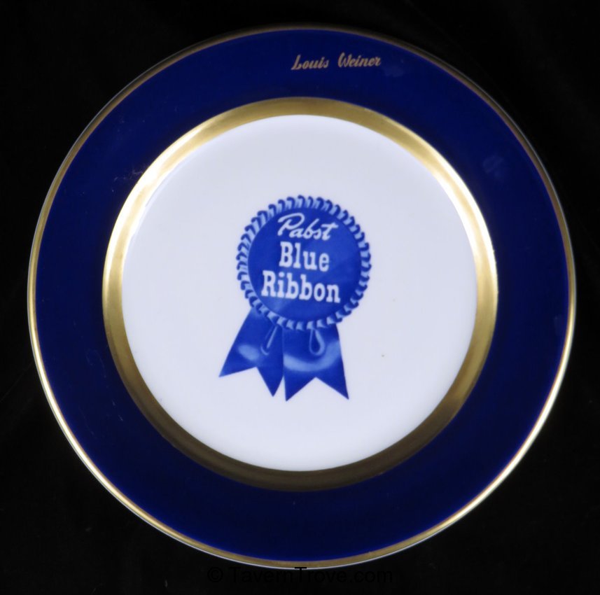 Pabst Brewery Presentation Plate 