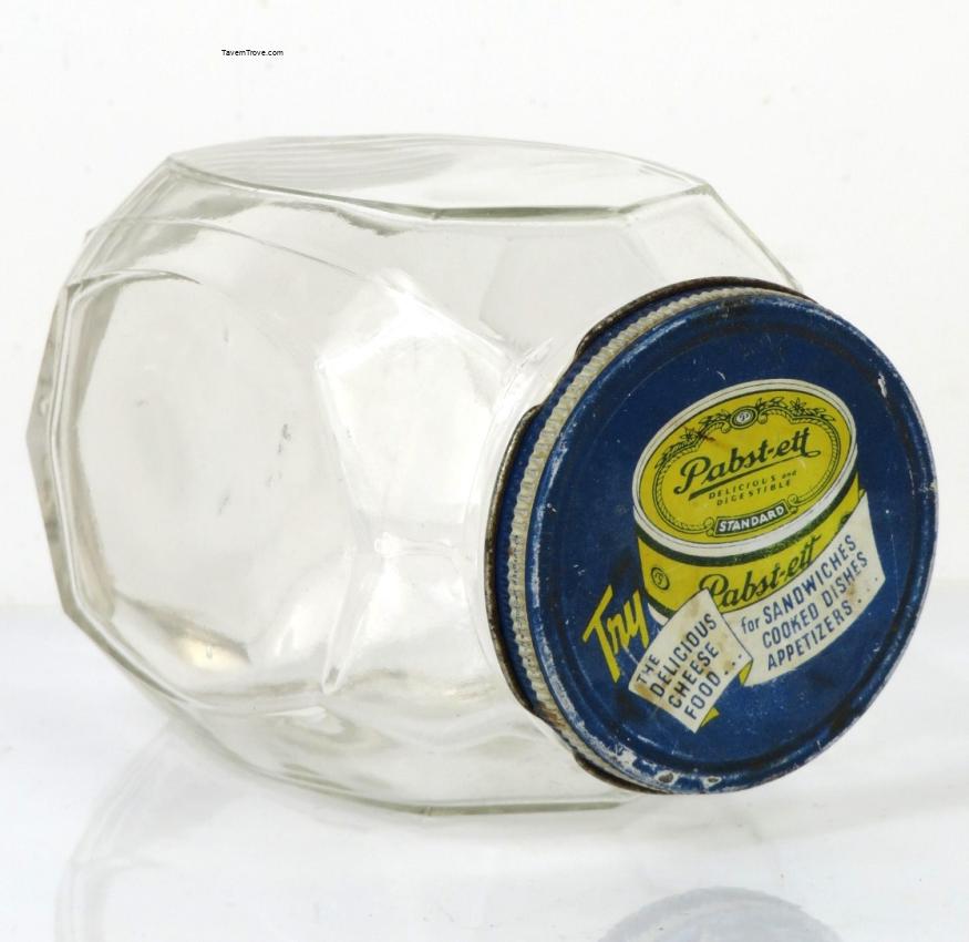 Pabst-ett Cheese Spread Jar with Lid