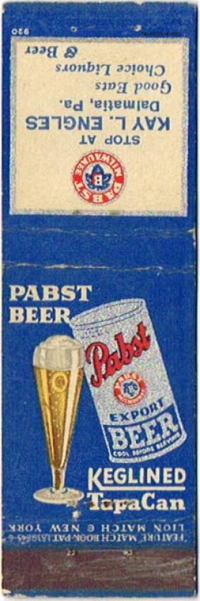 Pabst Export Beer