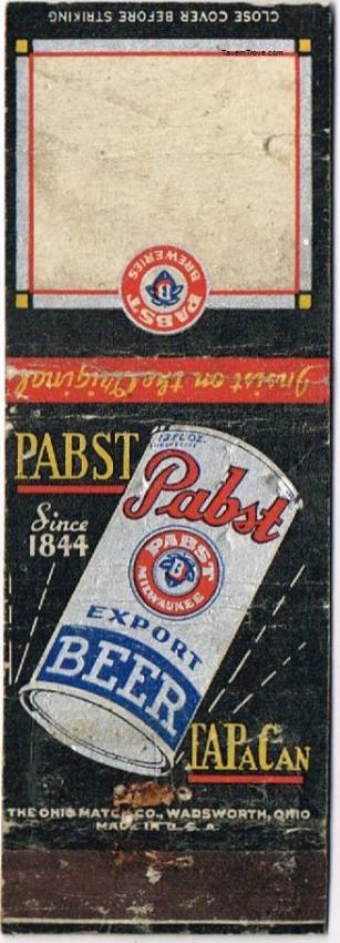 Pabst Export Beer