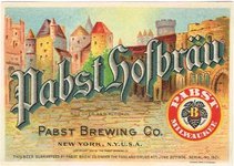 Pabst Hofbrau Beer