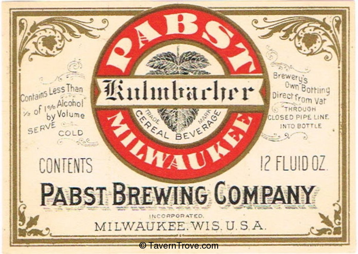 Pabst Kulmbacher Cereal Beverage