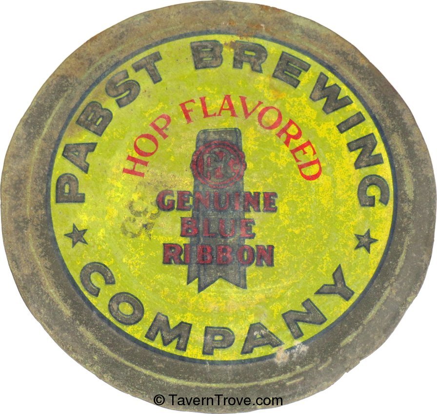 Pabst Malt Syrup Can lid