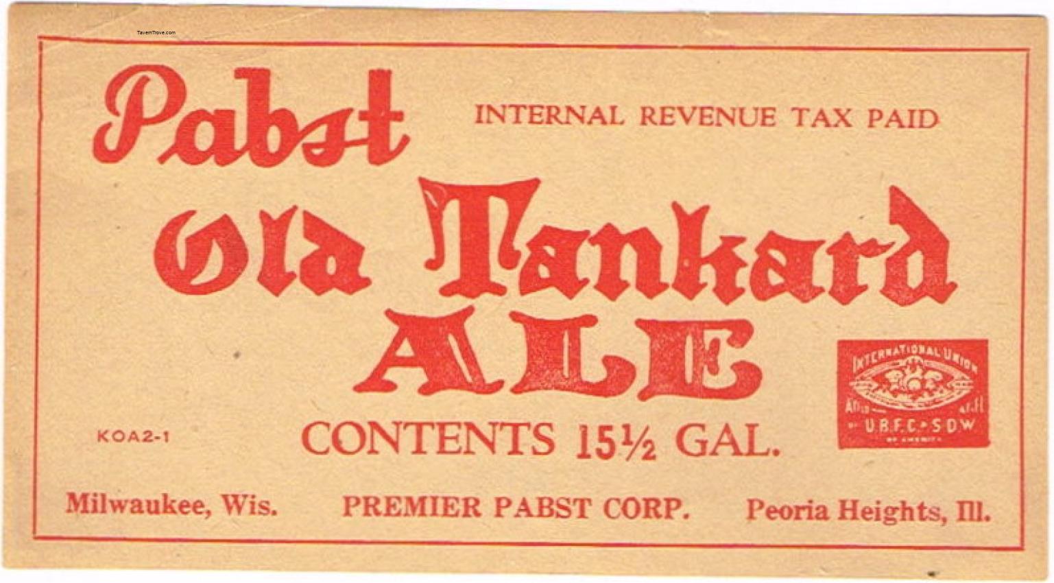 Pabst Old Tankard Ale