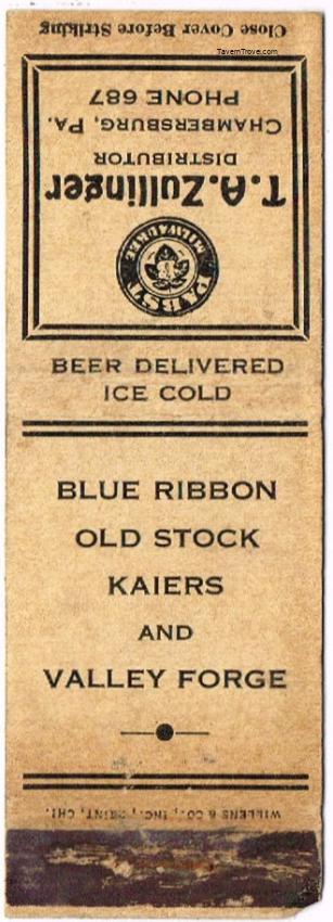 Pabst Blue Ribbon Beer