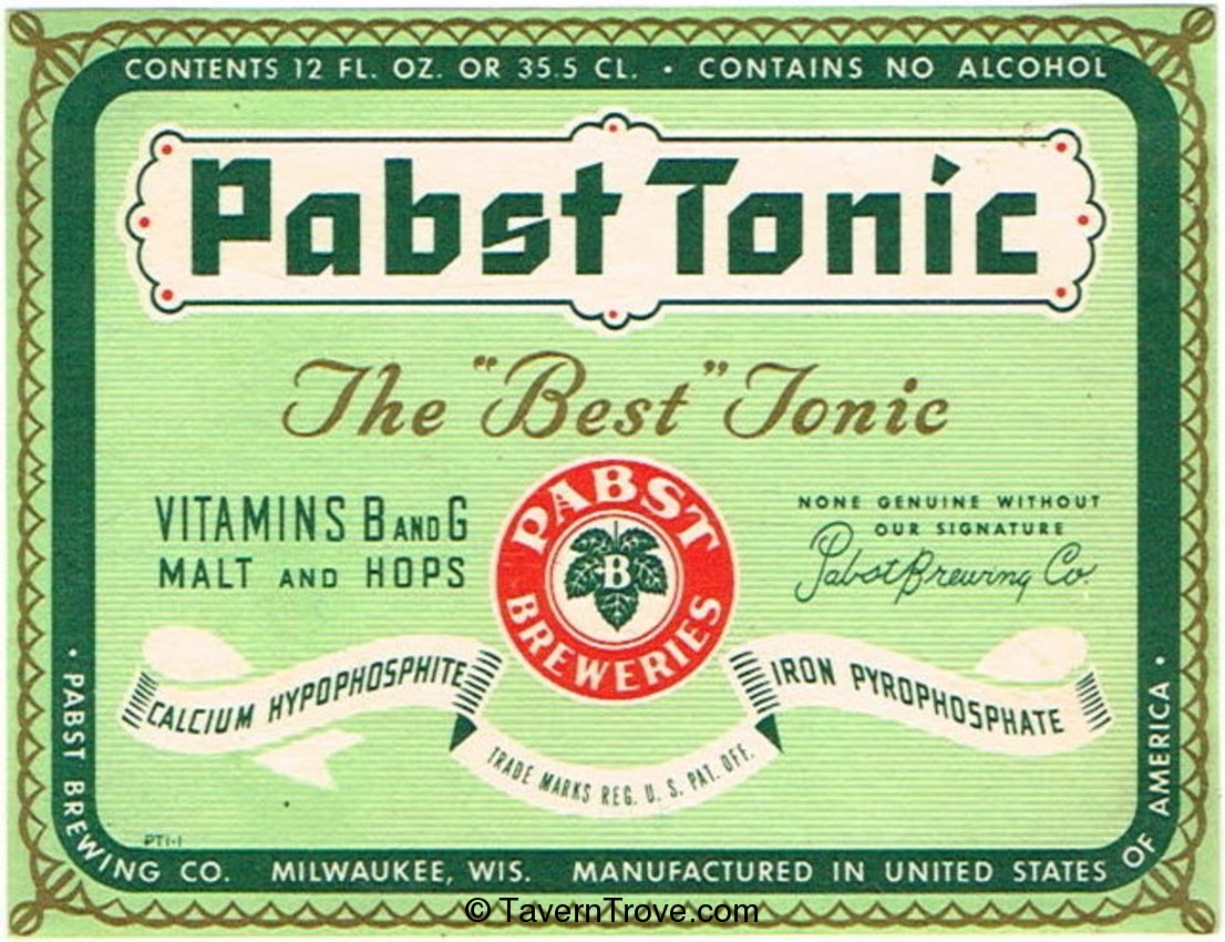 Pabst Tonic