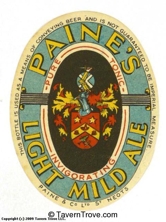 Paine's Light Mild Ale