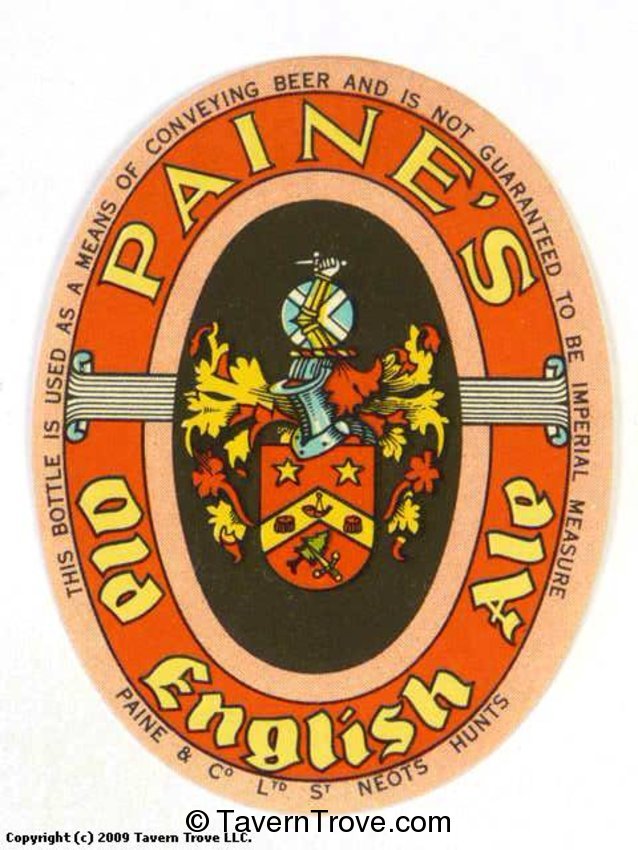 Paine's Old English Ale