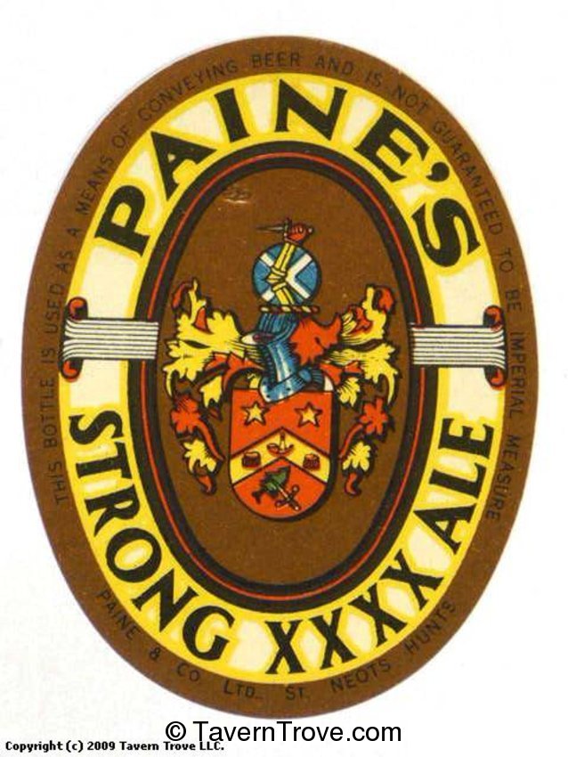 Paine's Strong XXXX Ale