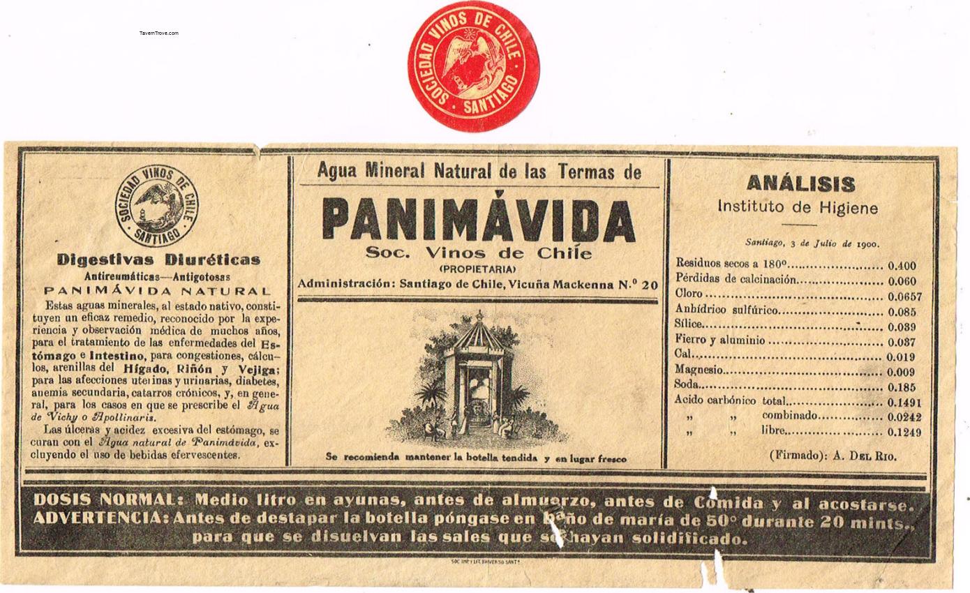 Panimavida Mineral Water Set Chile