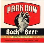 Park Row Bock  Beer