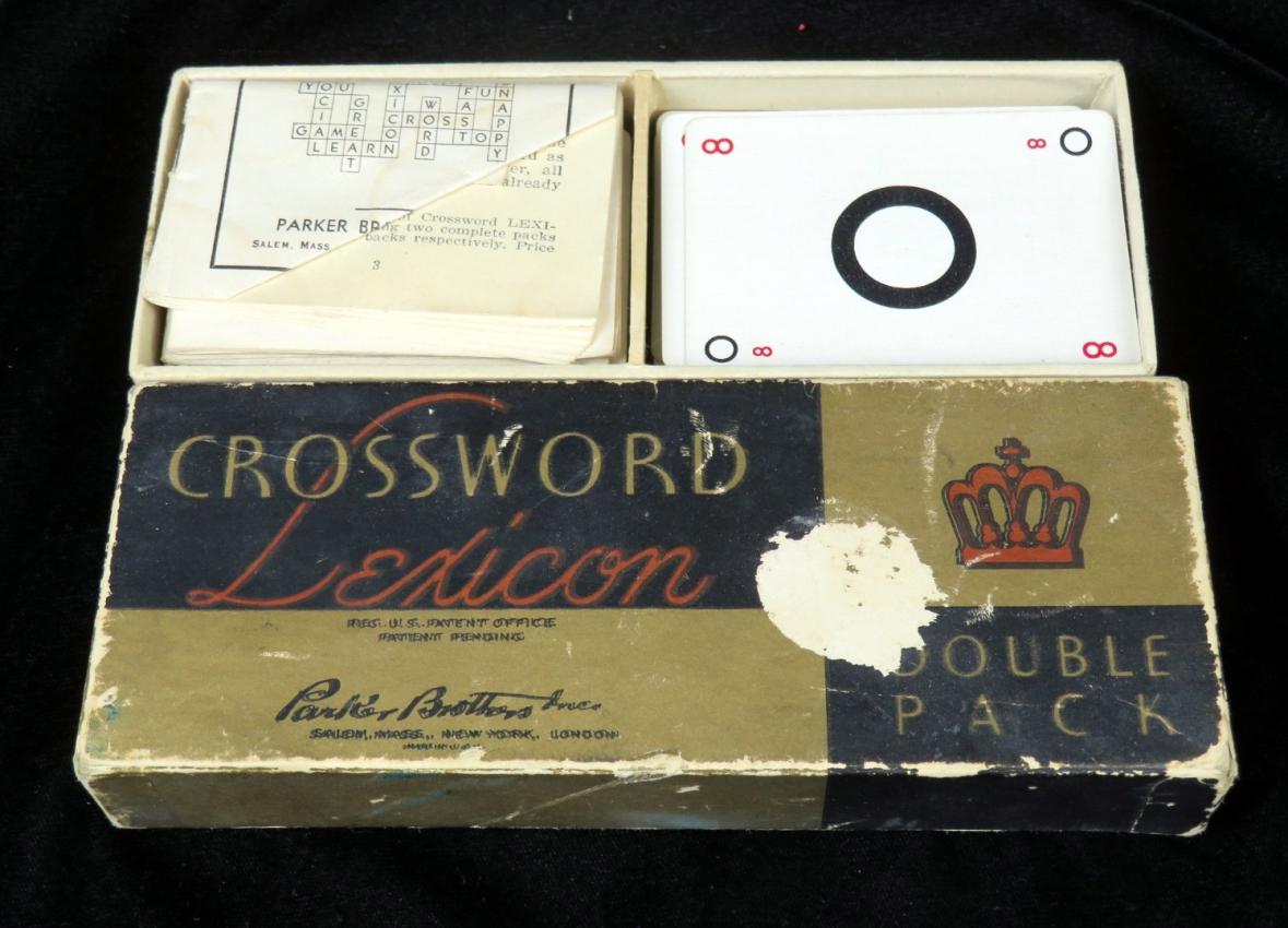 Parker Brothers Crossword Lexicon Double Pack Game