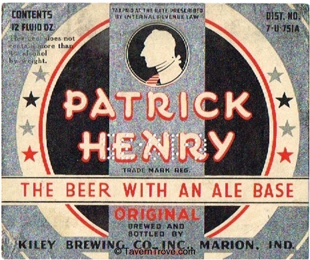 Patrick Henry Beer 