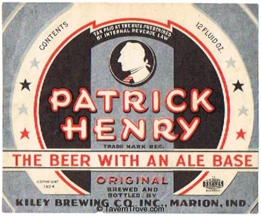 Patrick Henry Beer 