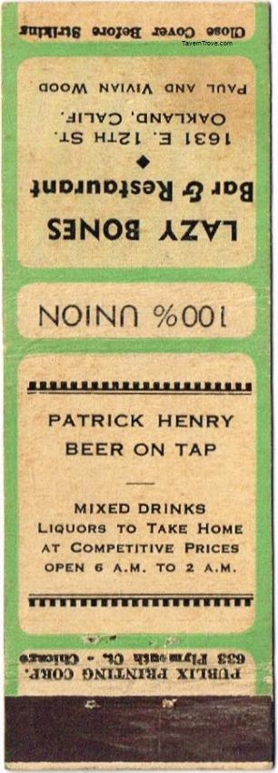 Patrick Henry Beer