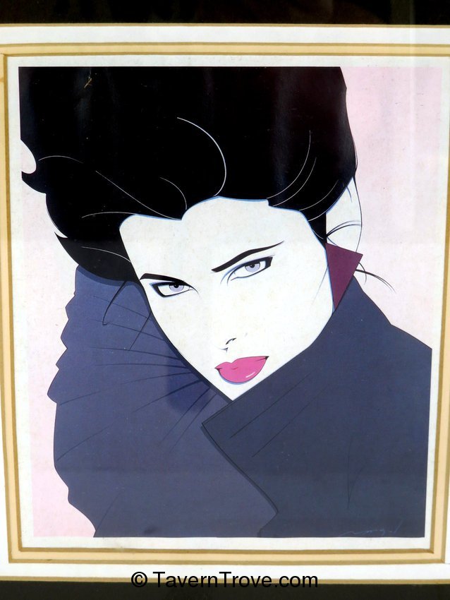 Patrick Nagel Framed Print BOLD