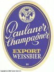 Paulaner Champagner Export Weissbier