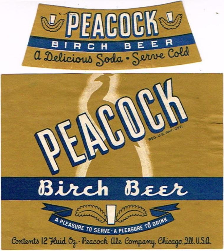 Peacock Birch Beer Peacock Ale Chicago Illinois