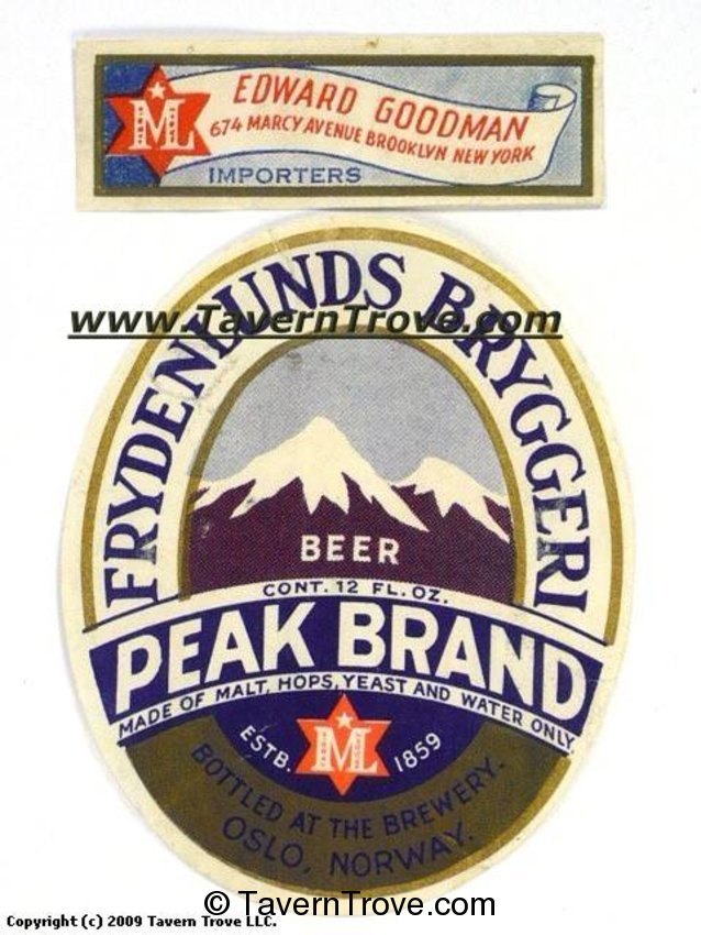 Peak Brand Beer