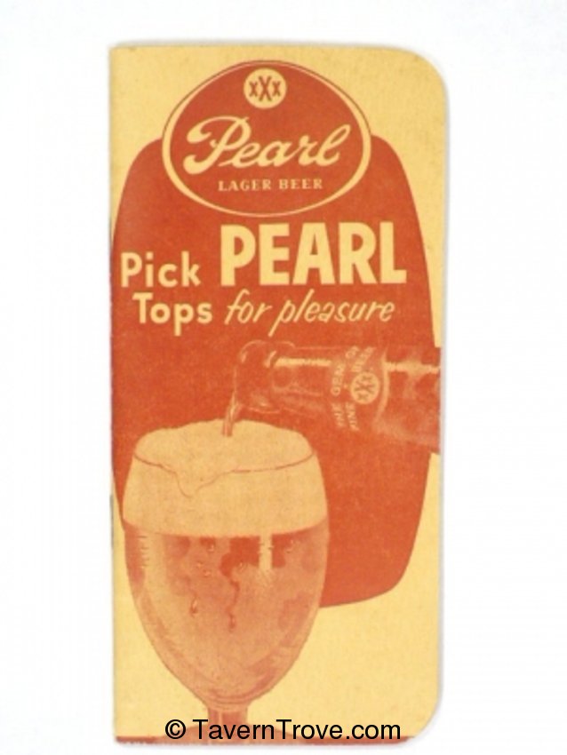 Pearl Beer Notepad