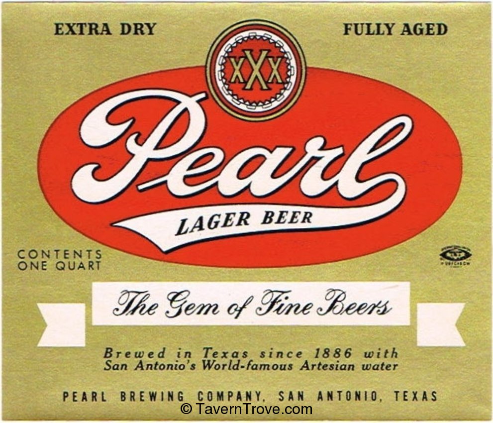 Pearl Lager Beer