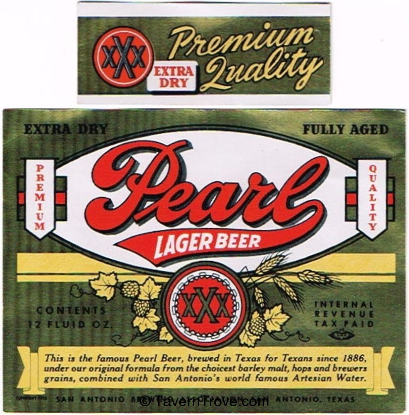 Pearl Lager Beer