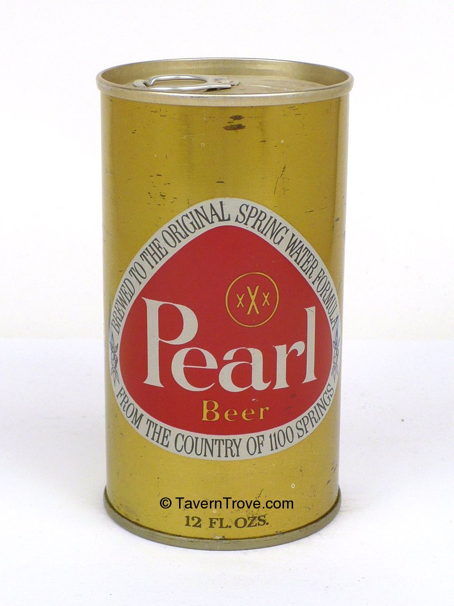Item 1546 1969 Pearl Beer Tab Top Can T10723