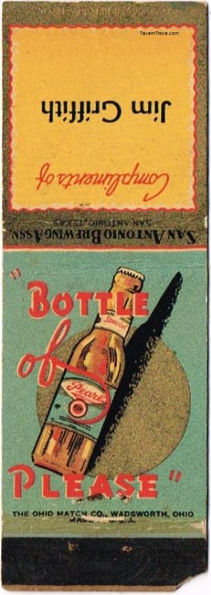 Pearl Lager Beer Dupe