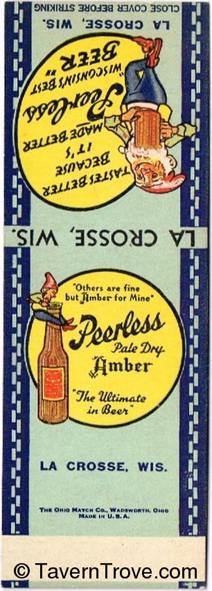 Peerless Pale Dry Amber Beer (sample)