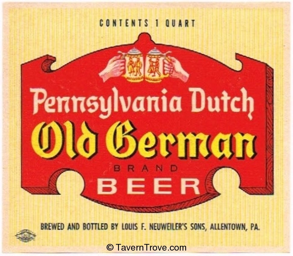 Pennsylvania Dutch Old German Beer