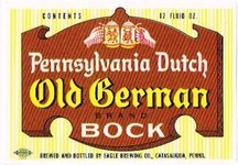 Pennsylvania Dutch Old German Bock Beer
