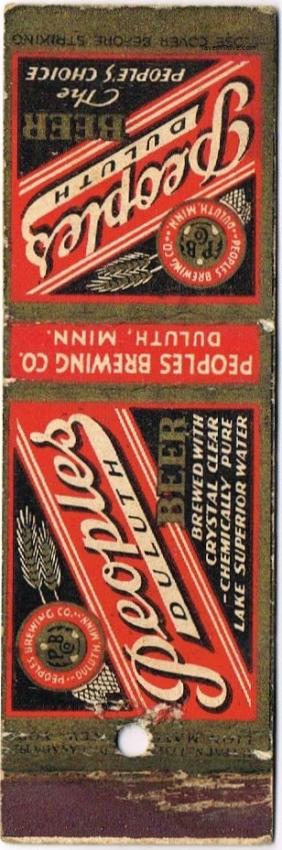 Peoples Duluth Beer
