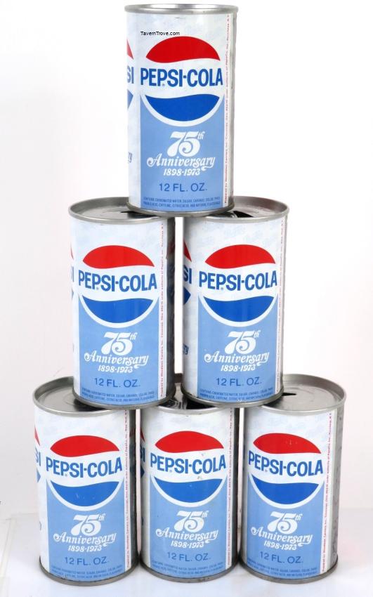 Pepsi-Cola 75th Ann. (Long Mandatory) Lot of Six Woodlawn Cincinnati Ohio