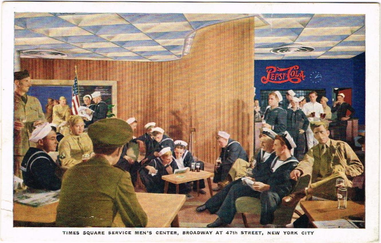 Pepsi Cola Times Square Service Men's Center
