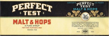 Perfect Test Malt & Hops
