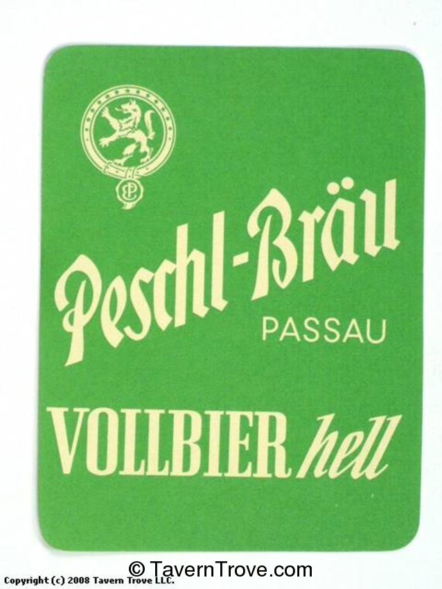 Peschl-Bräu Vollbier Hell